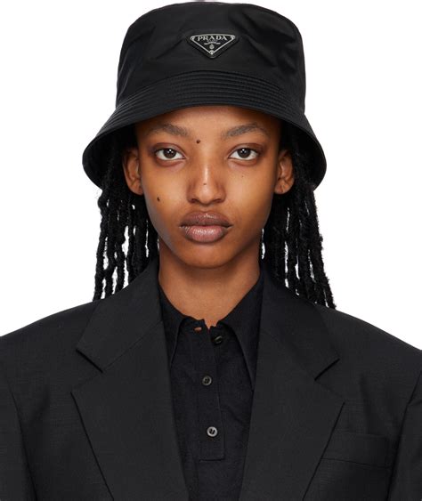 prada cap women's|prada bucket hat on sale.